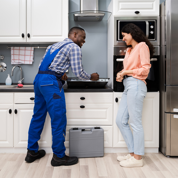 how long does it typically take to complete cooktop repair services in Darrington